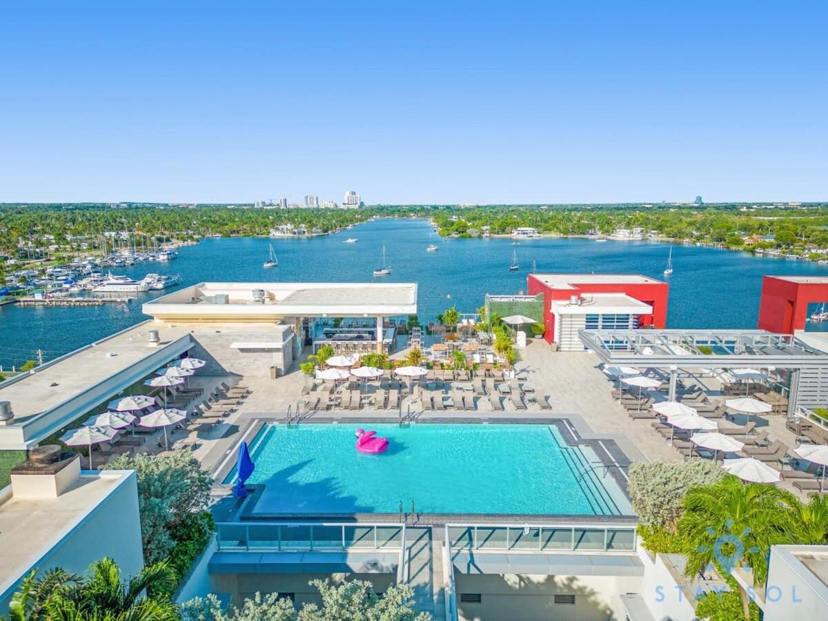 Rooftop Pool - Balcony - Hollywood Beach Broad - Walk Bagian luar foto