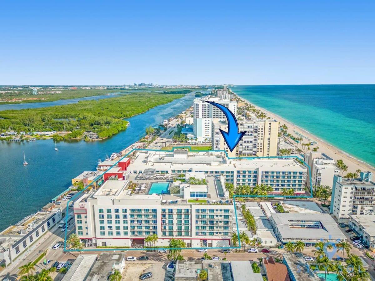 Rooftop Pool - Balcony - Hollywood Beach Broad - Walk Bagian luar foto